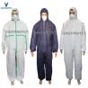Buy cheap 3XL Disposable Coveralls Acid Proof 50GSM 55GSM 60GSM 65GSM 70GSM from wholesalers