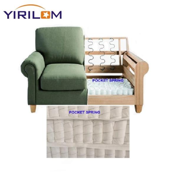 Buy cheap High-performence 2.3 Mm Diameter Pocket Coil Springs For Sofa Cushion from wholesalers