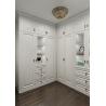 Buy cheap Red Oak Walnut Modern Bedroom Wardrobe Beautiful Wooden Storage Wardrobe from wholesalers
