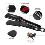MCH Heater Titanium Coated Hair Straightener Wear Resistant Durable