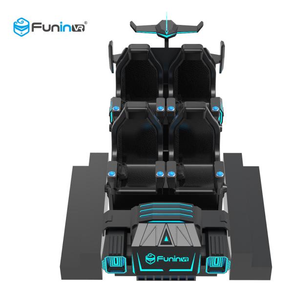 3.8KW 9D Cinema Simulator Virtual Reality Shooting VR Game Car With Delicate