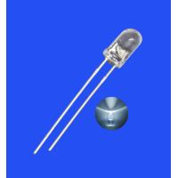 Buy cheap Flashing LED 5mm 3.0Hz 1/6 Duty Cycle White Color 8000K 4000mcd Round Clear Lens product