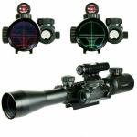 Illuminated Rifle C3-9x40 Tactical Holographic Sight With Red Laser Holographic