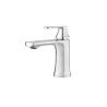 Buy cheap Single Lever Contemporary Brass Bathroom Mixer Tap Monobloc Chrome from wholesalers