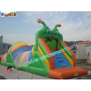 China Commercial Inflatables Obstacle Course , Inflatable Obstacle Tunnel Games With CE / EN14960 on sale