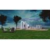 Buy cheap Full House Designs Outdoor Polycarbonate Dome House Glamping Star Capsule Bubble Dome Room from wholesalers