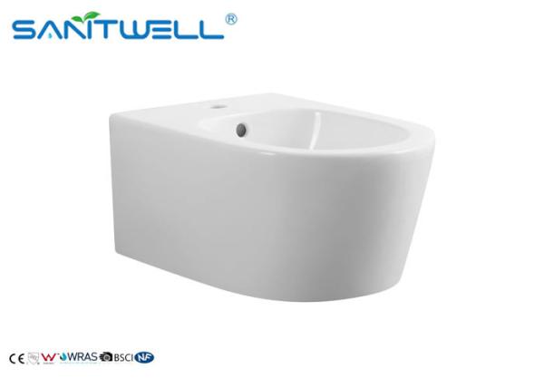 Buy cheap European Bidet White 490*360*360mm SWT331 Ceramic Material 180mm Roughing in from wholesalers