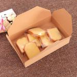 OEM ODM Folding 350g Art Paper Box For Cupcakes