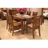 Buy cheap Sharply Modern Kitchen Dining Sets Contemporary Wood Dining Table Veneer Finishing from wholesalers