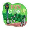 Buy cheap Durable Twill Handmade Environmental Patches Hot Cut Border Patch from wholesalers