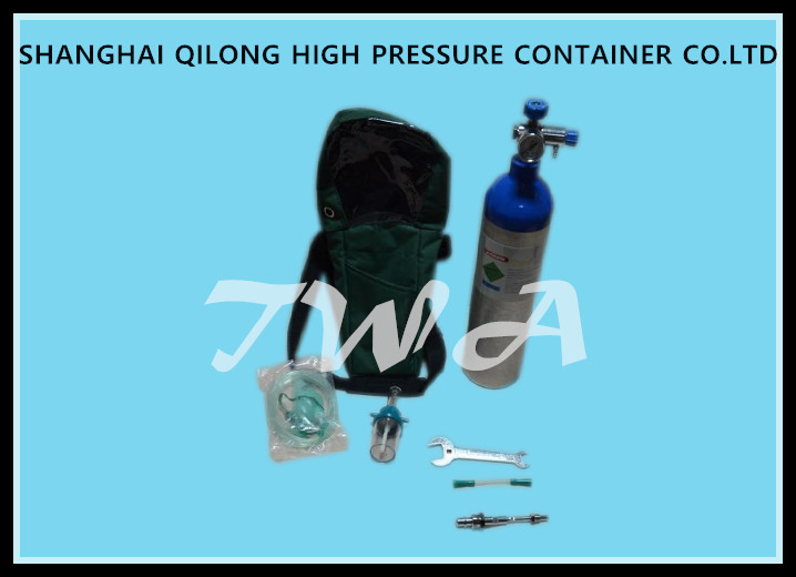 TWA High Pressure Aluminum DOT 0.38L Aluminum Cylinder Safety Gas Cylinder For Use CO2 Beverage