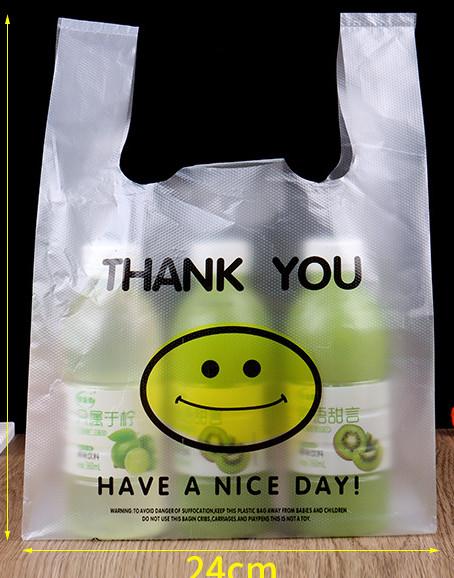Custom Printed Vest Bag for Household Products at Color Supermarket Thickened