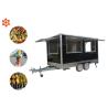 Buy cheap 3000w Power Mobile Catering Trailer Custom Stainless Steel Street Food Truck from wholesalers