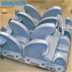 JIS F 2002 Cast Iron Dog Type Chain Cable Compressor Ship Mooring Equipment