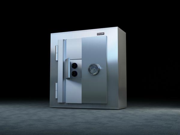 Buy cheap Stainless Steel Fireproof 500mm Height Door Vault Safe Room Door Emergency Escape Vault Door from wholesalers