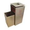 Buy cheap Outdoor Decorative Pull Out Stainless Steel Dustbin Use For School from wholesalers