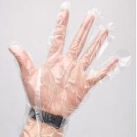 Buy cheap Medium Thickness HDPE Clear Disposable Food Gloves For Leak Free Cleaning Vinyl product