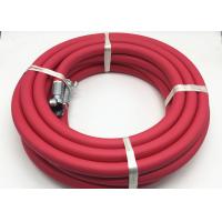 Buy cheap Red 3/4 Inch Jackhammer Rubber Air Hose / Flexible Air Hose 50ft Length product