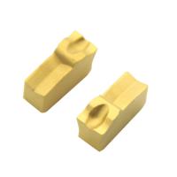 Buy cheap CVD Coating Parting And Grooving Inserts Golden For CNC Machine Cutting Off product