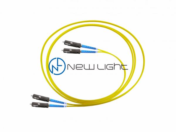 Buy cheap Duplex MU Connector 1.25mm Mini G657A1 Optical Fiber Patch Cord from wholesalers