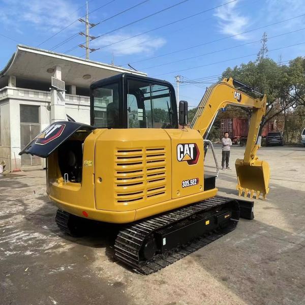 Buy cheap Used excavators CAT 305.5E cheap price used digger 5T CAT305.5 spots /construction machinery CAT305.5 5T secondhand excavator from wholesalers