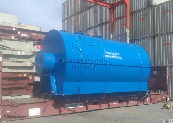 Buy cheap Small 500kg Waste Plastic Tyre Pyrolysis Machine To Convert Plastic Into Fuel Gas from wholesalers