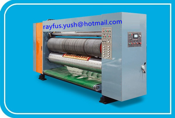 1 ~ 5 Colors Printing Flexo Printer Slotter Die Cutter Vibrator Stacker Lead Edge Feeder