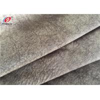 Buy cheap Warp Knitting Polyester Sofa Cover Fabric , Soft Velvet Upholstery Fabric product