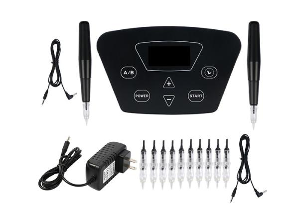 Eyebrow Tattoo Digital Permanent Makeup Machine Kit Black Pearl For Eyeliner /