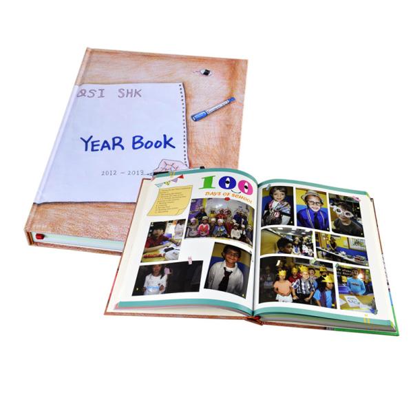 Buy cheap 60gsm Paper Hard Bound Book Printing Full Color Glossy Finish from wholesalers