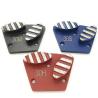 Buy cheap Trapezoid Metal Concrete Diamond Tools Double Oval For Grinding Machine from wholesalers