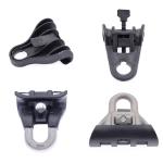 Cable Suspension Clamp Plastic Dead End Anchor PA66 Aluminum