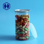 500ml Clear Plastic Cans Dried Vegetable Canned Food Disposable Pet Canister