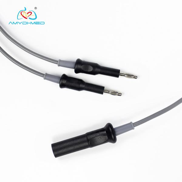 Buy cheap 3.00M Cable Autoclavable Bipolar Forceps Cable Usa 2Pin Plug 2 Banana from wholesalers