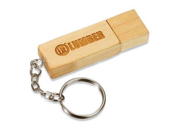 Buy cheap 64 Gigabyte Personalised Wooden Usb 4-10mb/s Writing Speed 3 Years Warranty from wholesalers