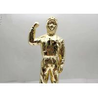 Buy cheap Disease Resistance Hero zinc alloy 250mm Height Custom Trophy Awards product