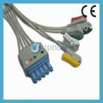 M1971A philips 5 lead ecg cable,grabber,IEC