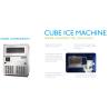 Buy cheap Commercial Square Ice Cube Maker 50kg Restaurant Hotel With Imported Compressor from wholesalers