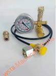 OEM Excavator Parts Nitrogen Refill Meter For Nitrogen Charging Meter Oil