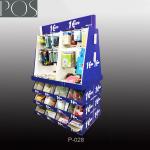 Buy cheap Floor display rack with hooks for advertising from wholesalers