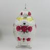 Buy cheap Shinny Gifts Color Drawing Toothpick Holder Automatic Zinc Alloy Toothpick Dispenser Box from wholesalers