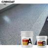 Buy cheap Superior Bonding Blue Flake Epoxy Floor Coating Blending Durability Naturally De Foaming from wholesalers