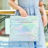 Buy cheap Holographic Rainbow Handbag Reusable Bags, Gym Sports Security Travel Beach Lunch Box Restaurant Takeouts from wholesalers
