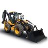 Buy cheap Wheeled Mini Payloader 2.5 Ton Backhoe Digger Excavator 4X4 Retroexcavadoras Cargadoras from wholesalers