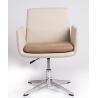 Buy cheap Safety Item Adjustable Executive Office Chair , Fabric White Swivel Chair from wholesalers