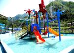 Fiberglass Kids Water House Playground Inside Water Parks With Pump