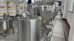 Small Scale Yoghurt Production Line 304 Stainless Steel Yoghurt Production