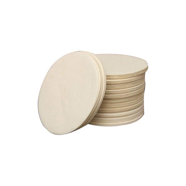 Buy cheap White Brown Unfolded Round Circles Coffee Filters Paper For Percolators from wholesalers