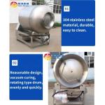 500L Meat Tumbler Vacuum Marinator Time and Capacity Customizable for Your
