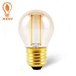 E27 2W LED Filament Bulb G45 120V 220V E26 Amber Globe